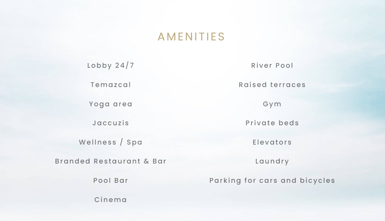 amenities